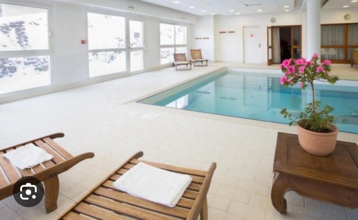 Appartement 4 Personnes Avec Piscine Interieure Puy-Saint-Vincent Extérieur photo